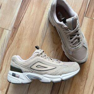 Fila Taupe Athletic Shoes